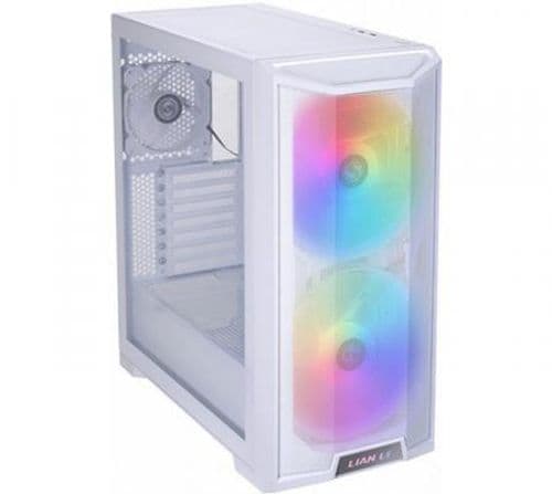 Gabinete Lian Li Lancool 215W White ARGB  BULK - OUTLET