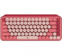 Teclado Mecanico Logitech POP Coral Rose Bluetooth 5.1 Iluminacion LED Bateria hasta 36 meses Windows/MAC thumbnail