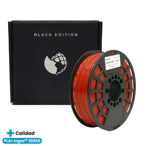 GST3D Filamento Glitter PLA+ Rollo x1 KG (Con Caja)