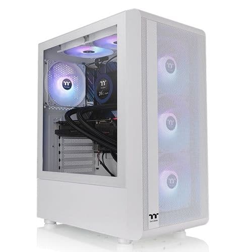 Gabinete Thermaltake S200 Plus Tg Argb Snow Fan X4 Vidrio Templado