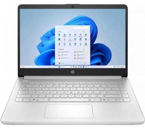 Notebook HP 14" HD Intel N150 4GB DDR5 128GB UFS Win11 Natural Silver 14-DQ6101dx
