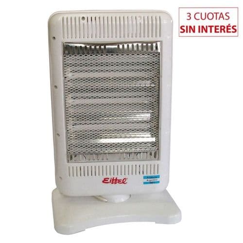 Estufa Infrarroja Rotativa Eiffel E-531 Blanco