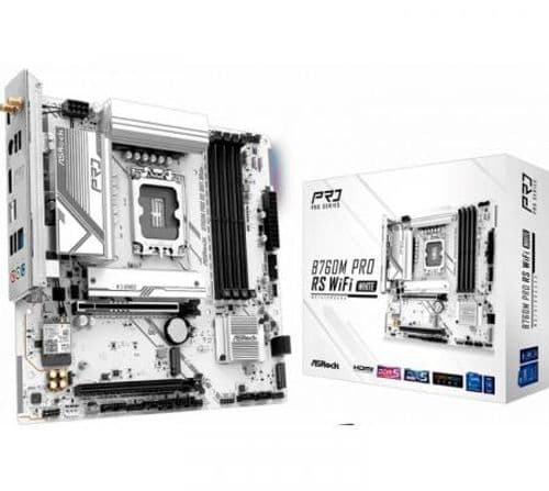 Mother Asrock B760M PRO RS WIFI WHITE DDR5