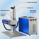 Láser Fibra Global 100w Showroom thumbnail