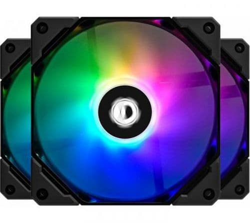 Cooler Fan ID-Cooling 120mm TF-12025-PRO ARGB TRIO Black KIT X3