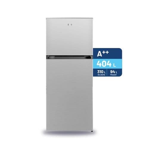 Heladera C/Freezer BGH BRT405I1A 404Lts No Frost Inverter Inox