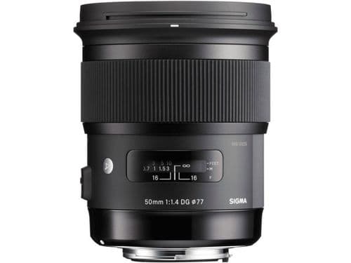 Lente 50 mm f/1,4 DG HSM ART para Nikon