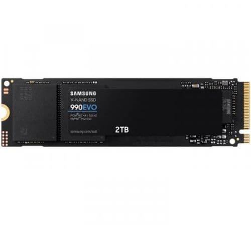Disco Solido SSD M.2 Samsung 2TB 990 EVO 5000MB/s NVMe PCI-E Gen4 x4 Gen5 x2