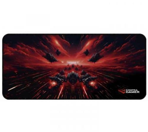 Mouse Pad Compra Gamer Space Attack XL 920x420mm - Usado en evento