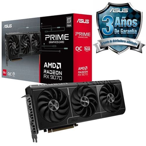 Placa De Video Radeon Rx 9070 16gb Asus Prime Oc Edition