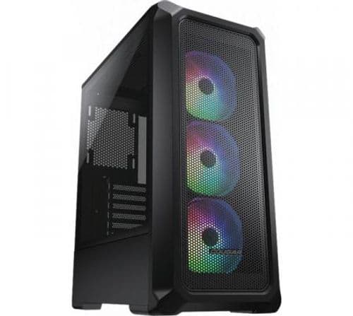 Gabinete Cougar Archon 2 Mesh ARGB 3x120mm ARGB Fans Black Vidrio Templado
