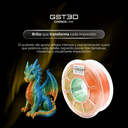 GST3D Cosmos Filamento PLA+ Silk TRI HS x1 Kg. thumbnail