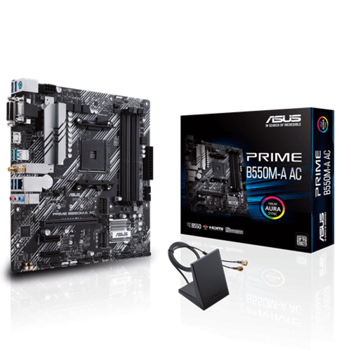 Motherboard Asus (am4) Prime B550m-a Ac Wifi