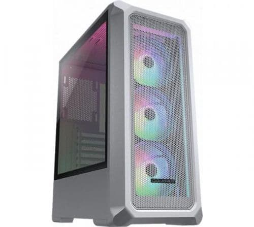 Gabinete Cougar Archon 2 Mesh ARGB White 3x120mm ARGB Fans Vidrio Templado