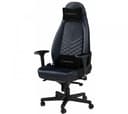 Silla Gamer Noblechairs ICON Top Grain Leather - Azul Medianoche / Grafito (Peso MAX. 150kg) thumbnail