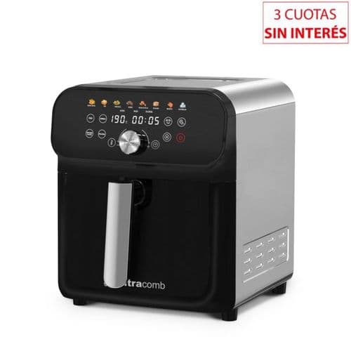 Freidora sin Aceite Digital 6.5Lts Ultracomb FR-8616 Negro