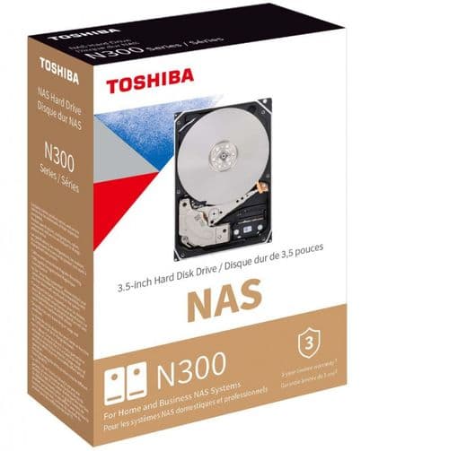 Disco Hdd 20tb Toshiba N300 Nas Cmr 7200rpm 1024mb