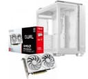 Combo ASUS White Edition Gabinete TUF GT502 + ASUS DUAL Radeon RX 9060 XT 16GB OC White	 thumbnail