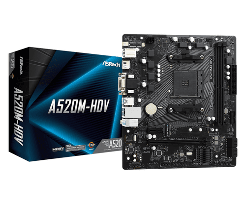 Motherboard Asrock (am4) A520m-hdv