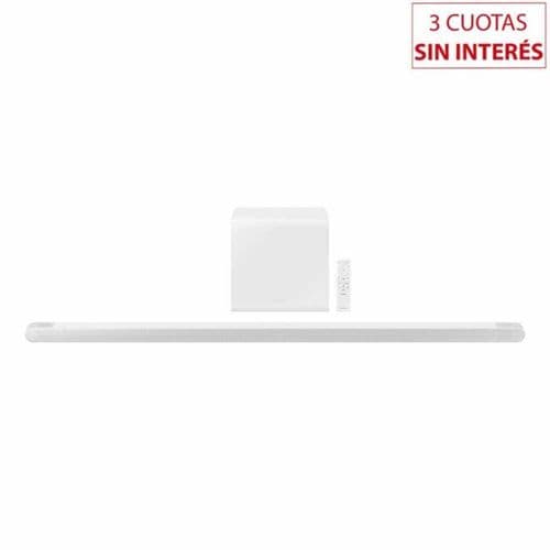 SoundBar Ultra Slim + Subwoofer Samsung HW-S801B/ZB Bluetooth Blanco