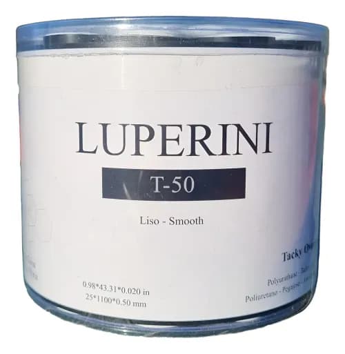 Cubre Grips Luperini T-50 Caramelera X60 Poliuretano Pegajoso Blanco