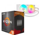 Procesador AMD Ryzen 9 5900XT 4.8GHz Turbo AM4 + Corsair ICUE TITAN LINK 240 RX RGB White Water Cooler thumbnail