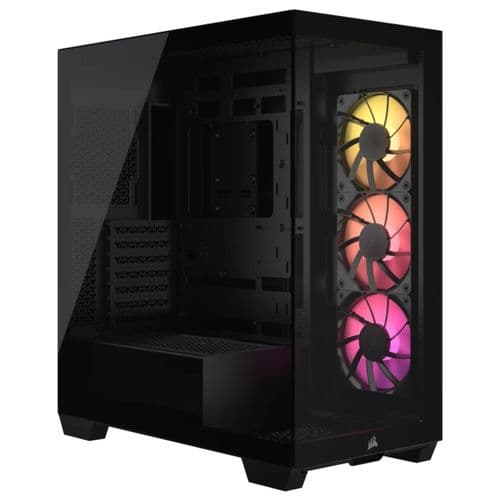 Gabinete Corsair 3500x Argb Icue Link Vidrio Templado