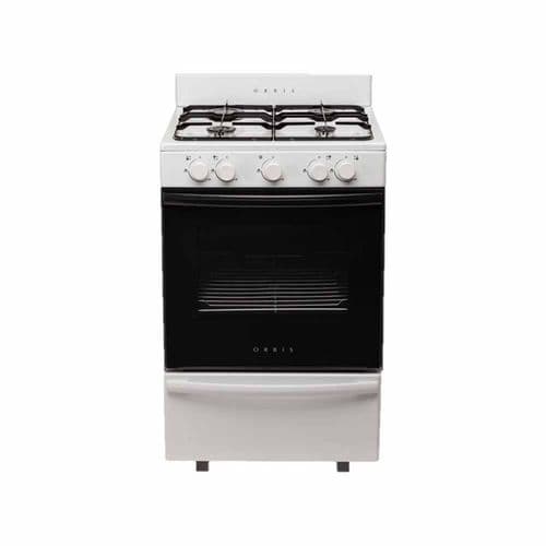 Cocina a Gas 55CM 4H Orbis 838BC4M Macrovisión Blanco