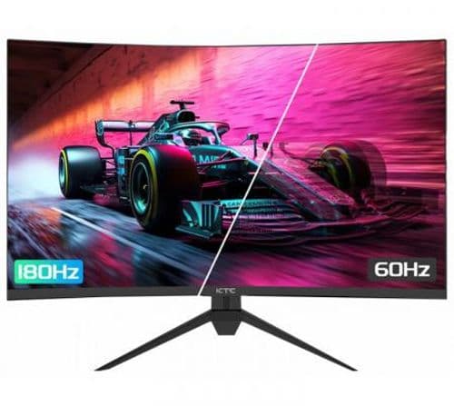 Monitor Gamer KTC 32SG850 32" Curvo 1500R 2K QHD 1440p HVA 180Hz FreeSync Premium G-Sync Compatible