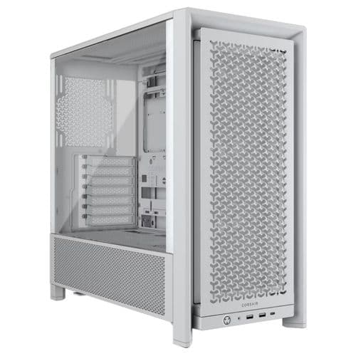 Gabinete Corsair Frame 4000d Rs Vidrio Templado Fan X3 White