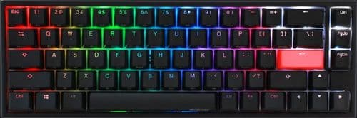 Teclado Gamer Ducky One 2 Sf Rgb White Kailh Box Switch Double Shot Pbt Mecanico