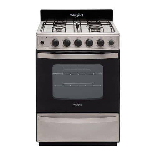 Cocina a Gas 56CM 4H Whirlpool WFX57DW Inox