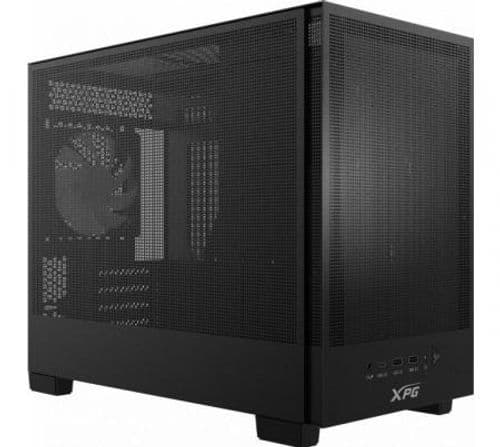 Gabinete XPG Valor Mesh Nano Black 1x120mm ARGB Fan USB-C M-ATX