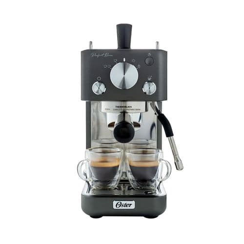 Cafetera Espresso Oster BVSTEM7201-054 15Bar C/Espumador Inox