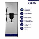 Heladera C/Freezer Cíclica 392Lts Drean HDR400F41S Gris thumbnail
