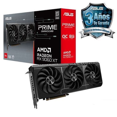 Placa De Video Radeon Rx 9060 Xt 8gb Asus Prime Oc Edition