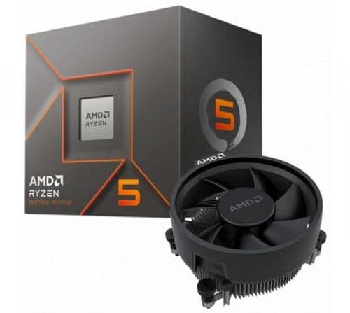 Procesador AMD Ryzen 5 8400F 4.7GHz Turbo AM5 Wraith Stealth Cooler