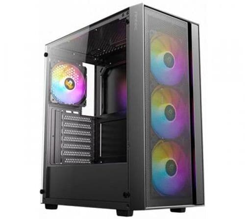 Gabinete Antec AX65 ELITE ARGB Black Mesh 4x120mm ARGB Fans Vidrio Templado