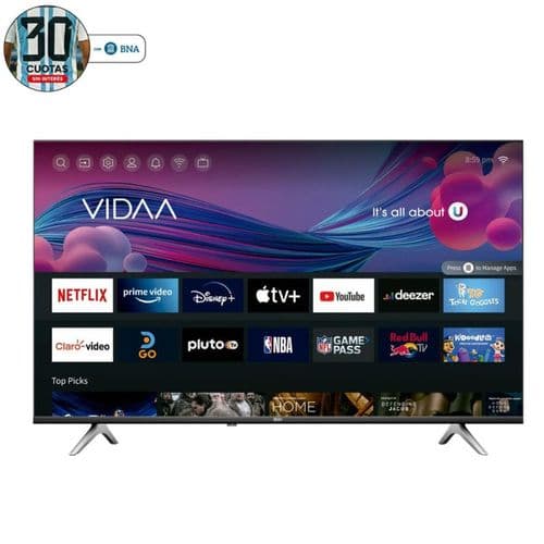 Smart TV 43" BGH FHD B4323FH5 VIDAA Negro
