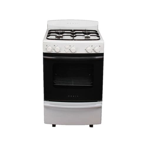 Cocina a Gas 55CM 4H Orbis 958BC4M Blanco