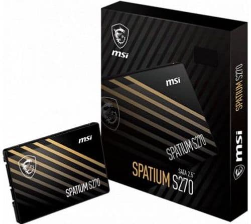 Disco Sólido SSD MSI 240GB Spatium S270
