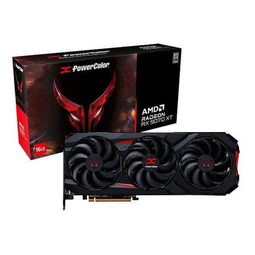 Placa De Video Radeon Rx 9070 Xt 16gb Powercolor Red Devil