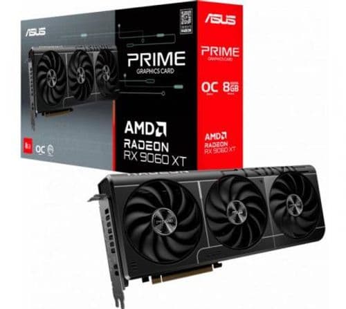 Placa de Video ASUS PRIME RX 9060 XT 8GB GDDR6 OC