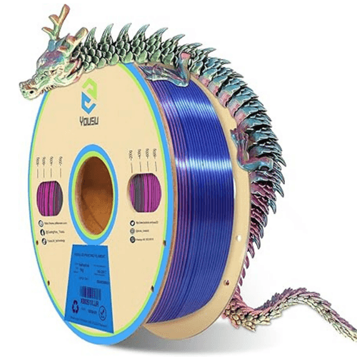 Filamento PLA Silk Tricolor Yousu x1Kg (Con Caja)