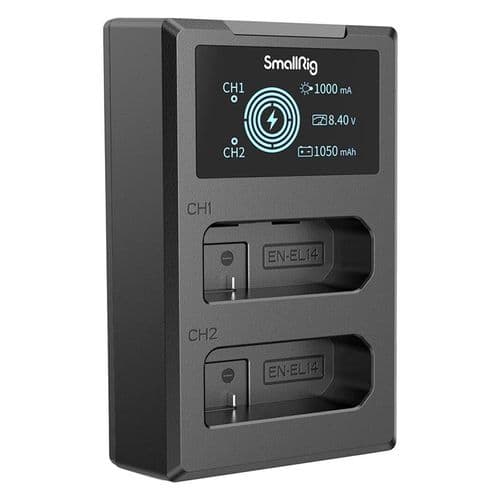 Cargador Smallring con 2 Baterias EN-EL14