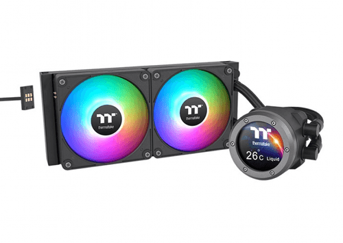 Water Cooler Thermaltake Th240 V2 Ultra Ex Argb Sync Water Block Black