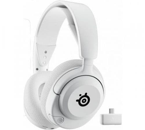 Auriculares Steel Series Arctis Nova 5 Wireless 2.4Ghz Bluetooth ClearCast 2.X White 60Hs