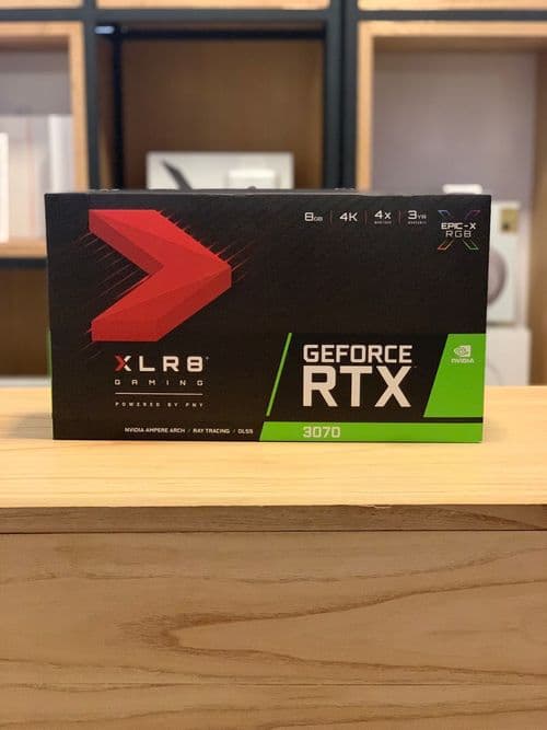 Placa de Video Pny XLR8 EPIC-X Rtx 3070 8gb GDDR6X RGB