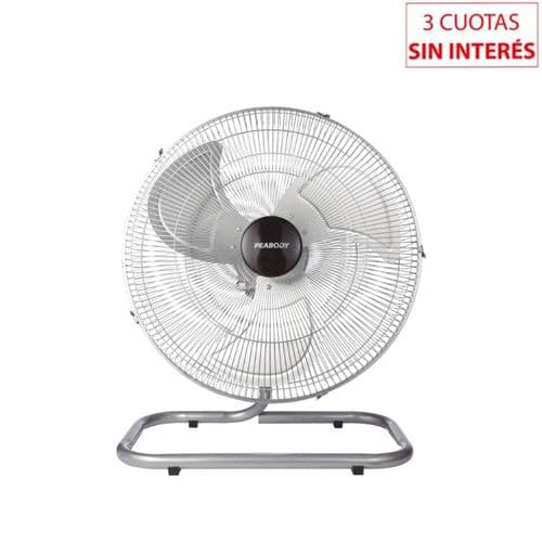 Turboventilador 20" Peabody PE-VPY150 Oscilante Cromado