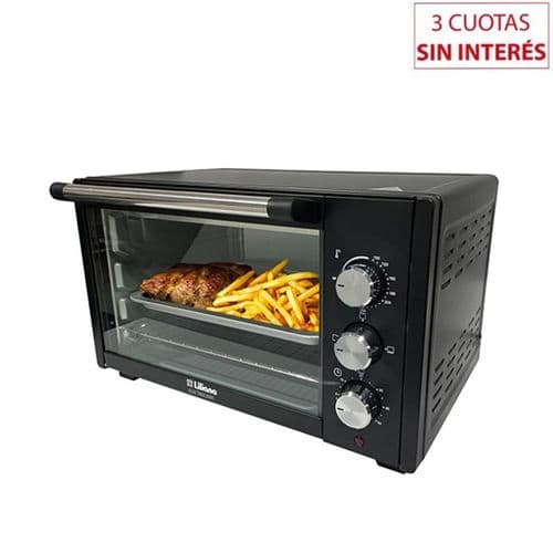 Horno Eléctrico 32Lts Liliana ElectroCook AO320 Negro